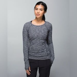 EUC Lululemon Race Your Pace Long Sleeve
Coco Pique Black Size 10